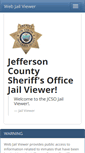 Mobile Screenshot of jailviewer.jcso.us